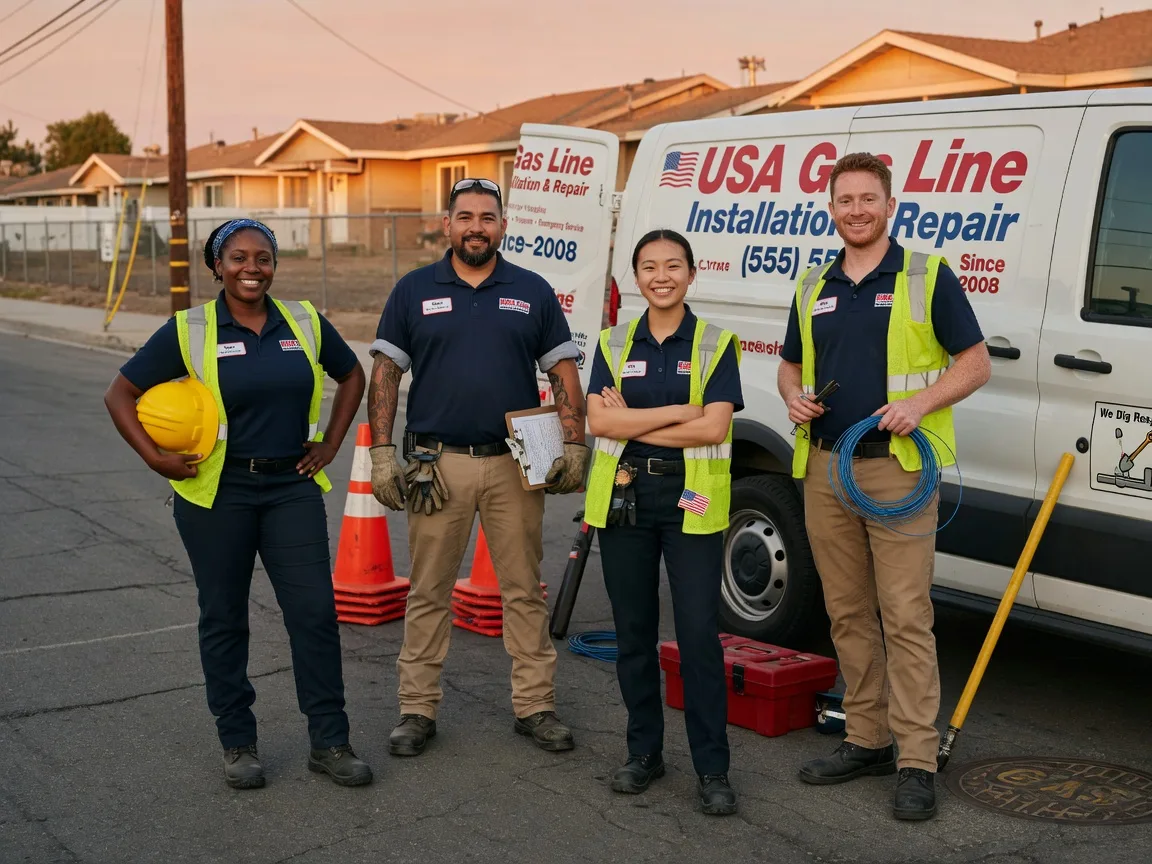 Gas Line Installation company in Kiowa, OK